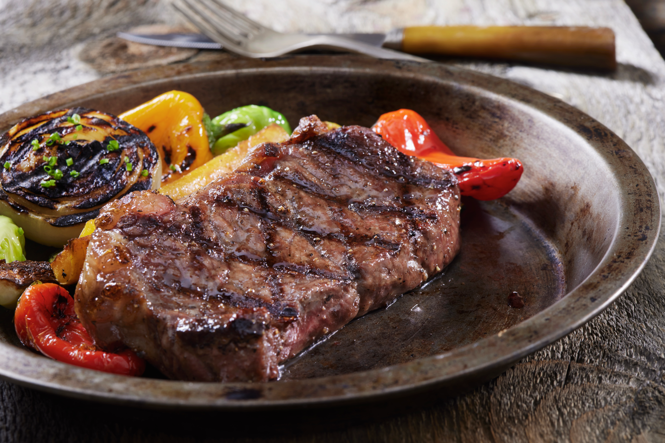 Entrecôte av hjort frå Øvre Dale Gård