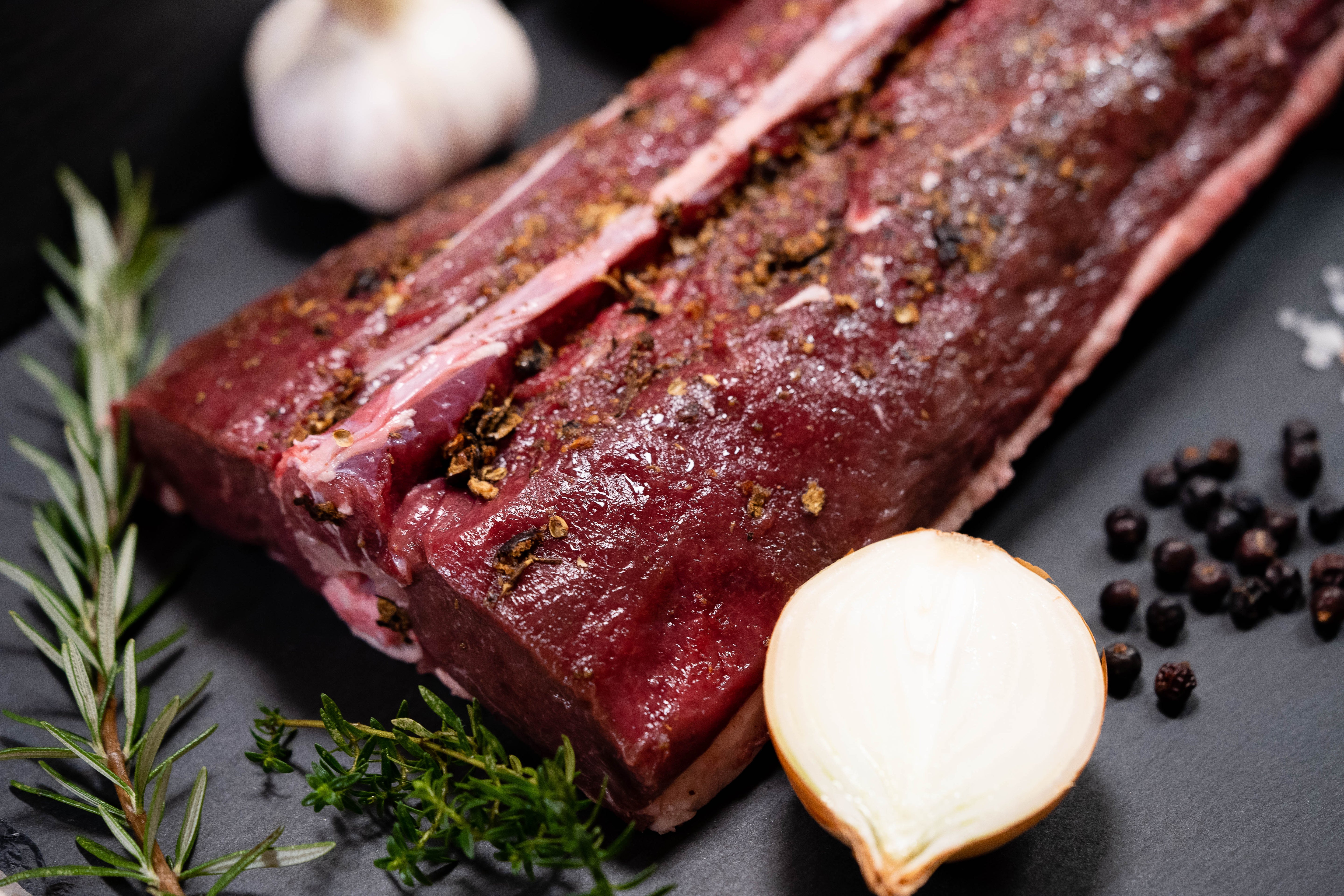 Ytrefilet av hjort frå Øvre Dale Gård